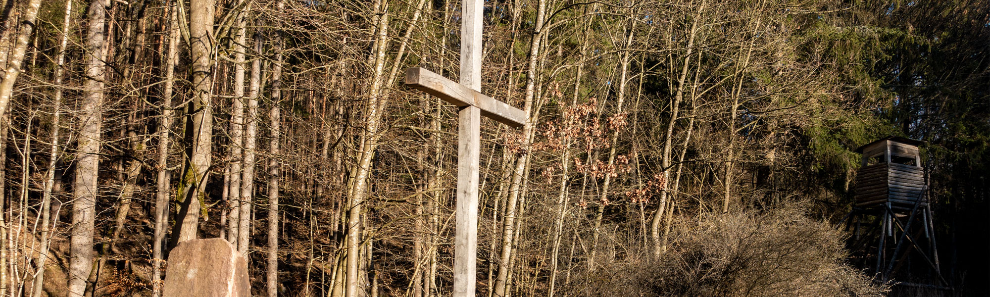 Holzkreuz zum Jubiläum 400 Jahre Hagelprozession